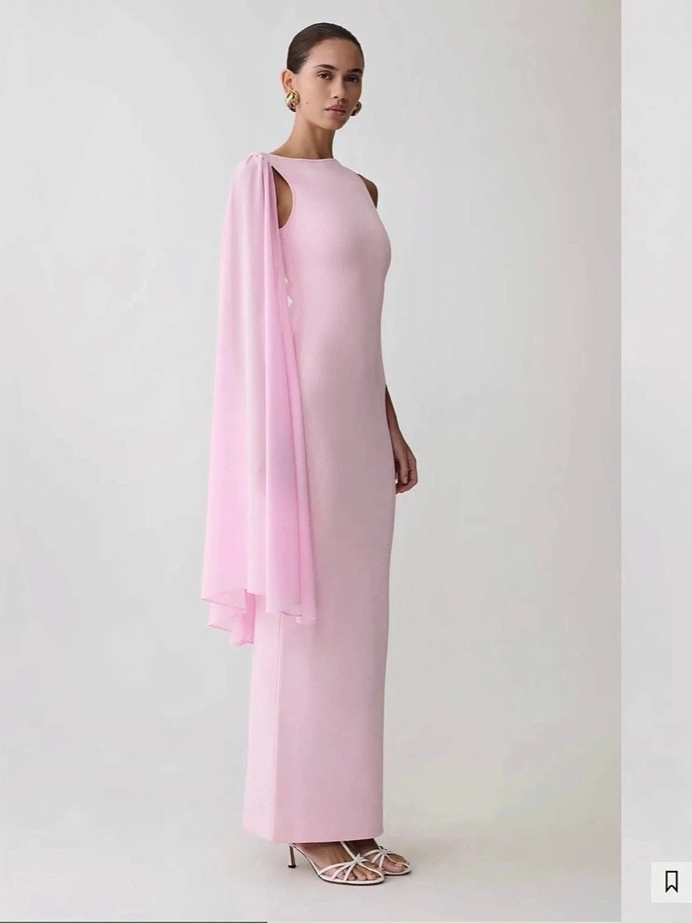MESHKI Pink Maxi Dress